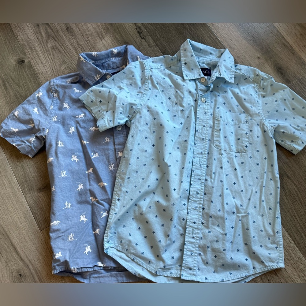 2 boys button down tops
